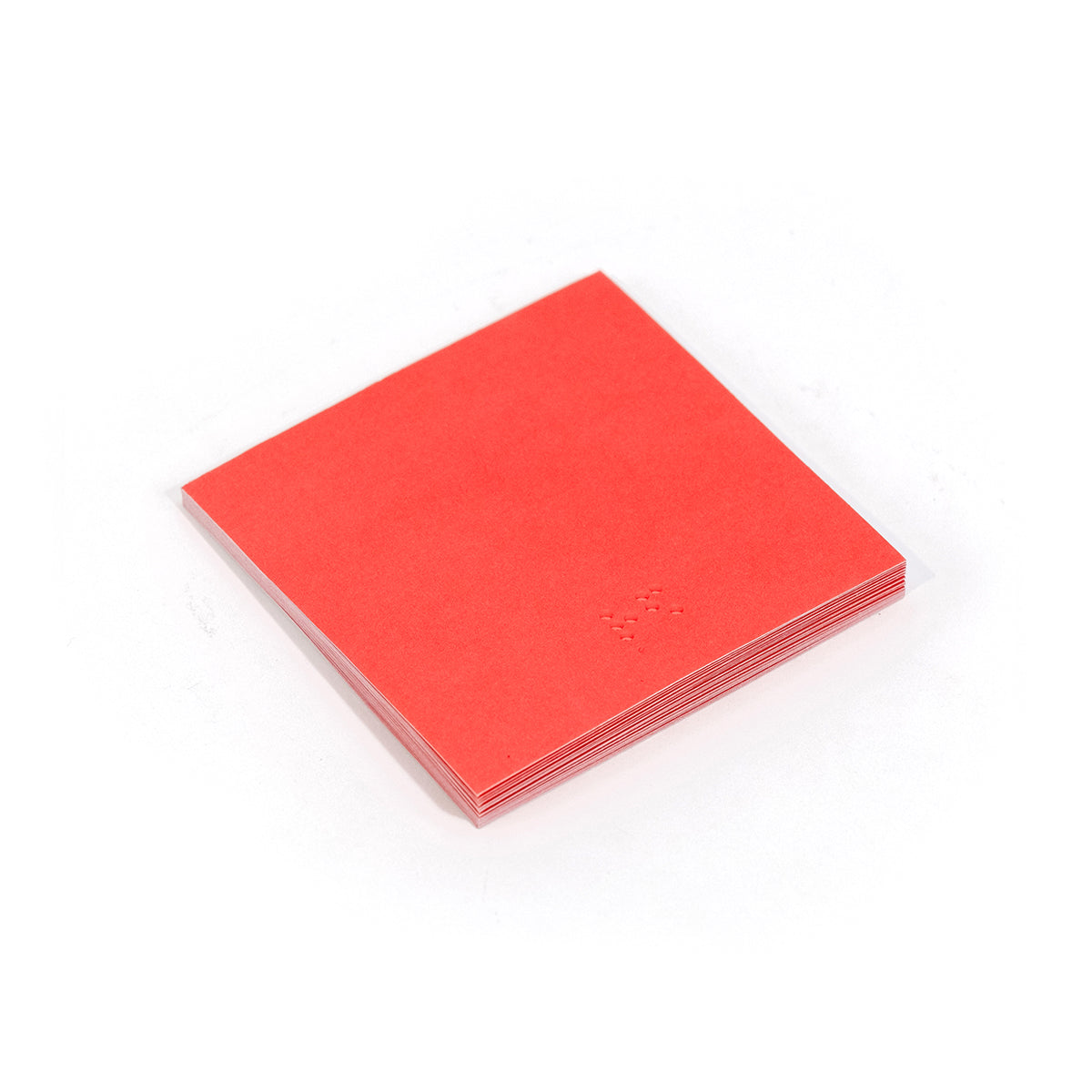 Red Braille Sticky Note