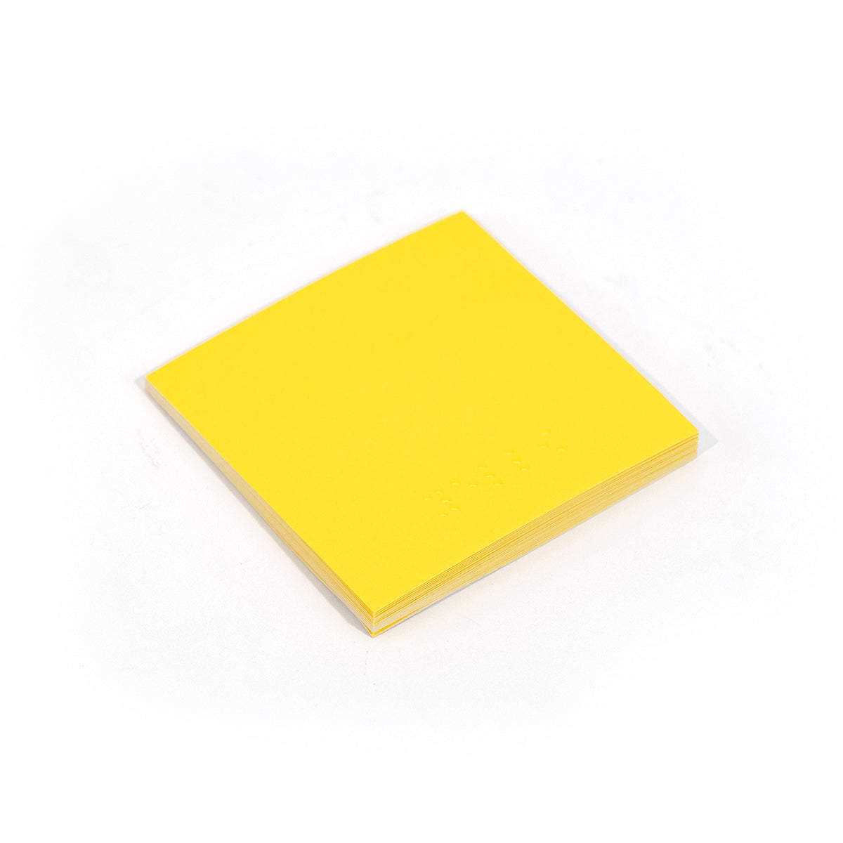 Yellow Braille Sticky Note